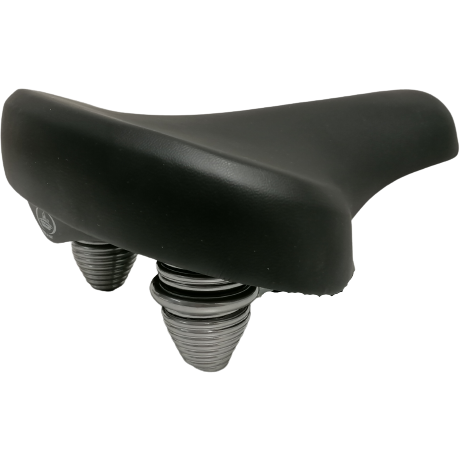 Selle Montegrappa 1800 Selva Junior Cruiser Saddle Black