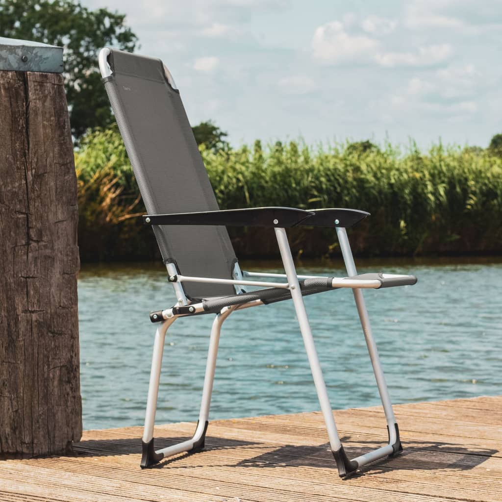 Travellife Travellife Camping Chaise pliante de luxe ANCONA CONFORT GREN