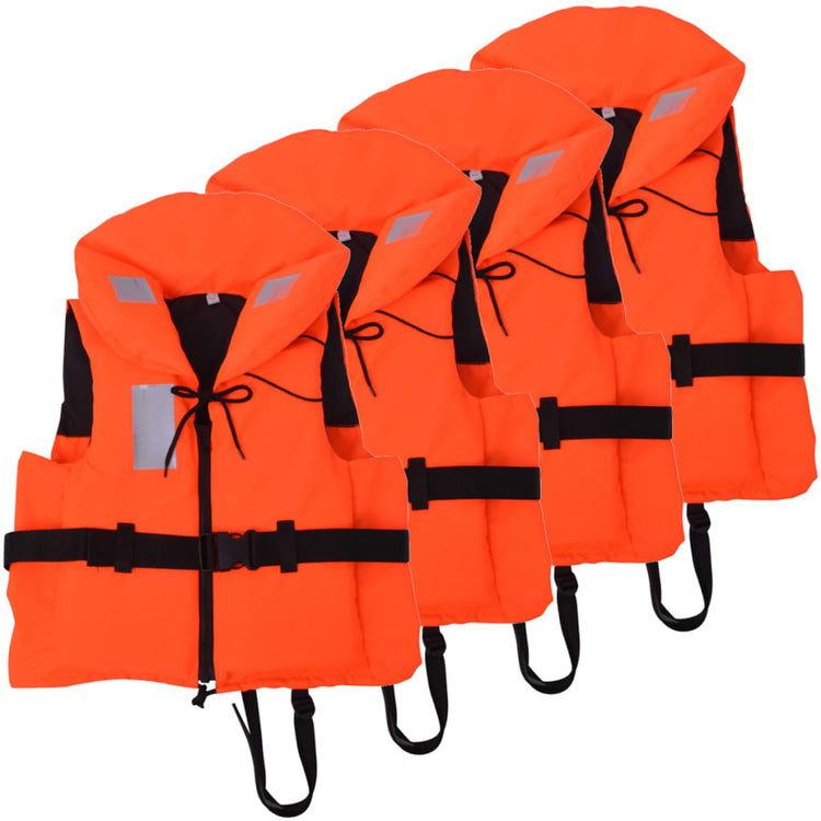 Vestes de natation vidaxl 100 n 30-40 kg 4 pièces