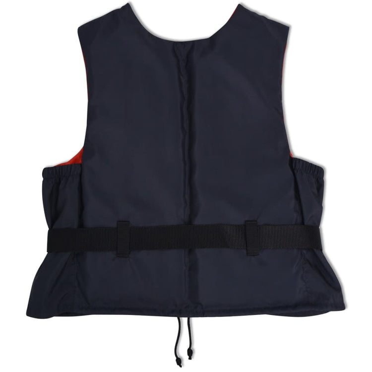 Vestes de natation vidaxl 50 n 50-70 kg bleu marine 4 pcs