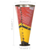 Vidaxl Umel UK 29x55 cm Iron Multi-Colord