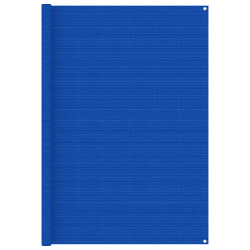 Vidaxl Tent Carpet 200x400 cm HDPE Bleu
