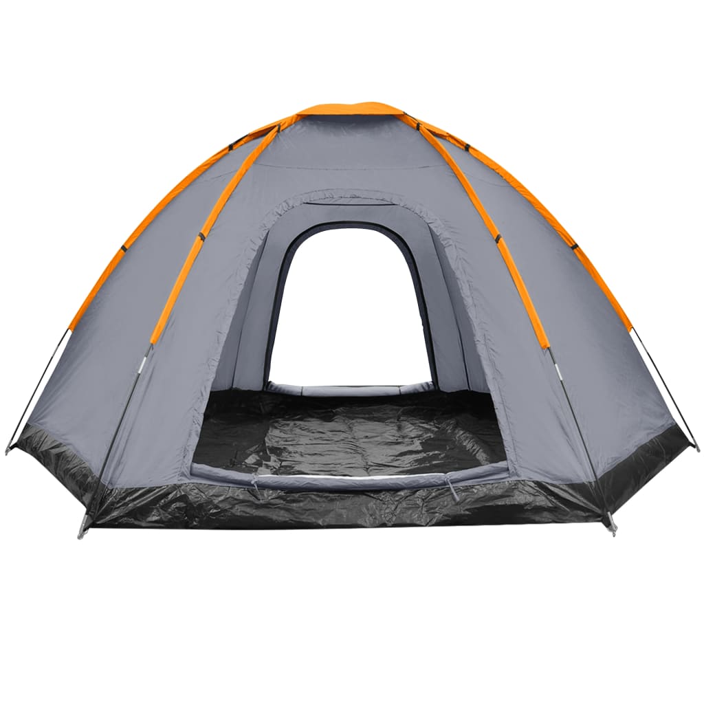 Vidaxl tente 6 personnes gris