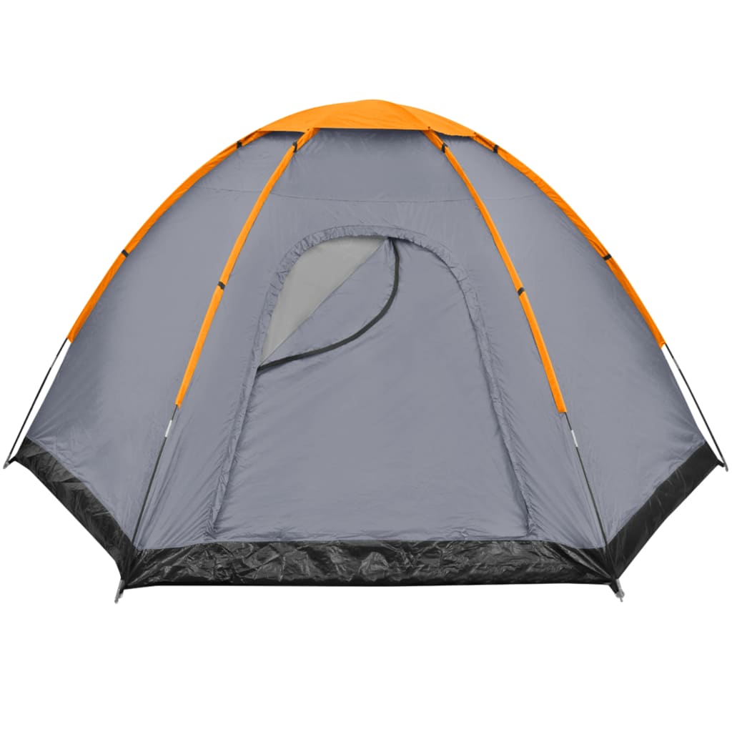 Vidaxl tente 6 personnes gris