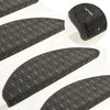 Mattes d'escalier Vidaxl 15 st 65x21x4 cm anthracite -colored