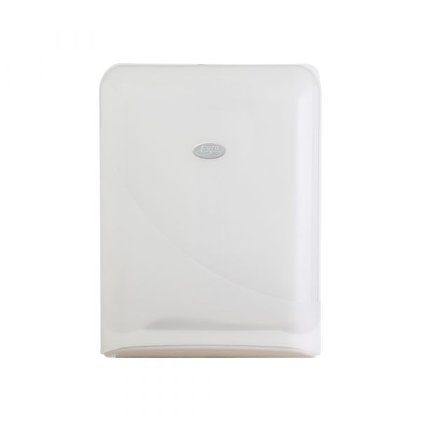 Distributeur de serviettes pliant blanc