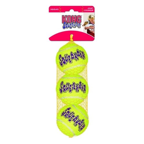 Kong Squeakair Tennis Ball Jaune avec bip