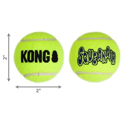 Kong Squeakair Tennis Ball Jaune avec bip