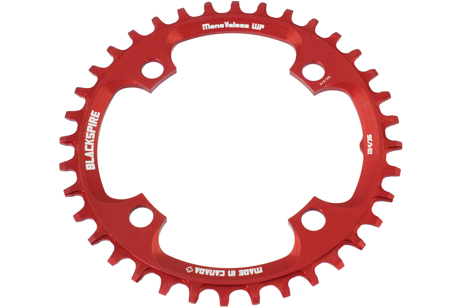 Blackspire - Chain Top Snaggletooth 104 36 Red