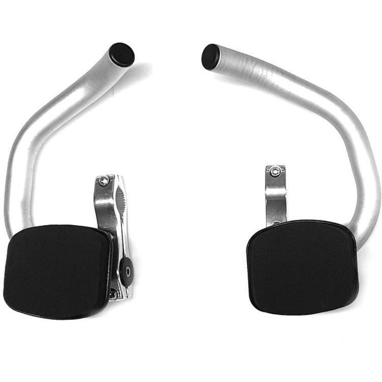 Tranzx Set Set -Up Wheel Wheel Triathlon Direing 22,2 mm Silver avec coussinets
