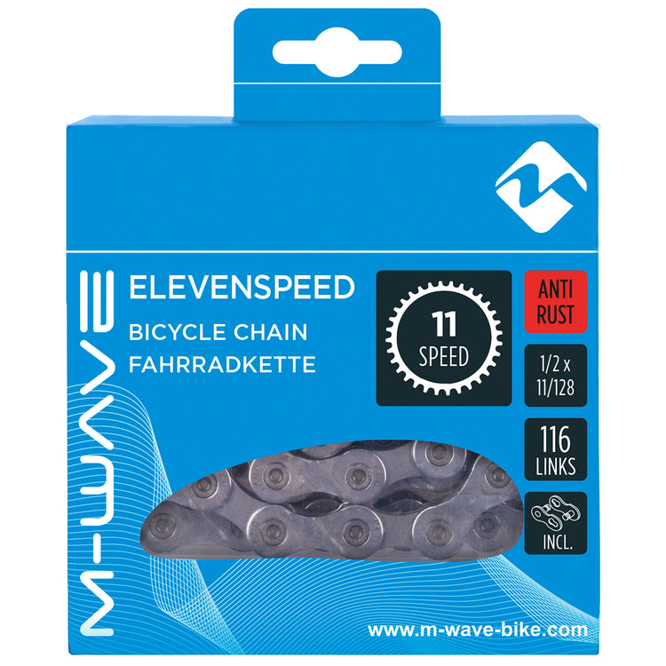 Collier M-Wave M-Wave (KMC) 11-SPEED 11 128 116 Schakels Anti Rust in Box