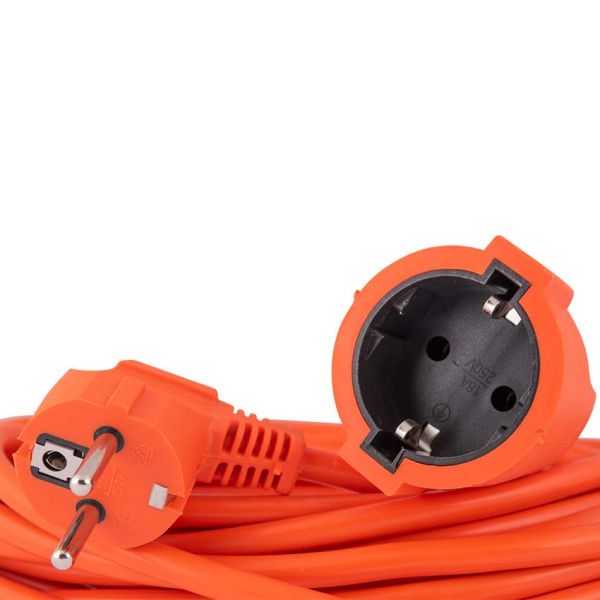 Topgear Topgear Extension Corde Oranje 2x1,0 10 mètres