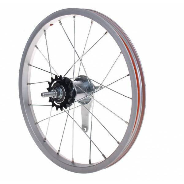 HZB Roue arrière 16 pouces Etro 305 Retirer l'Alu Silver