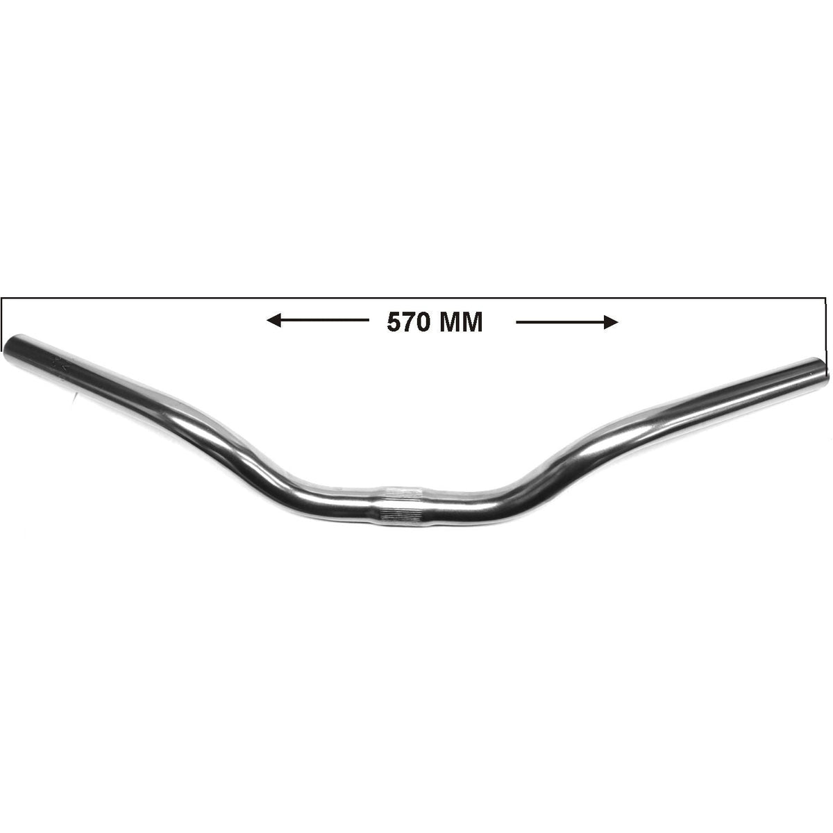 HZB Direction en acier argent 57 cm 6200064