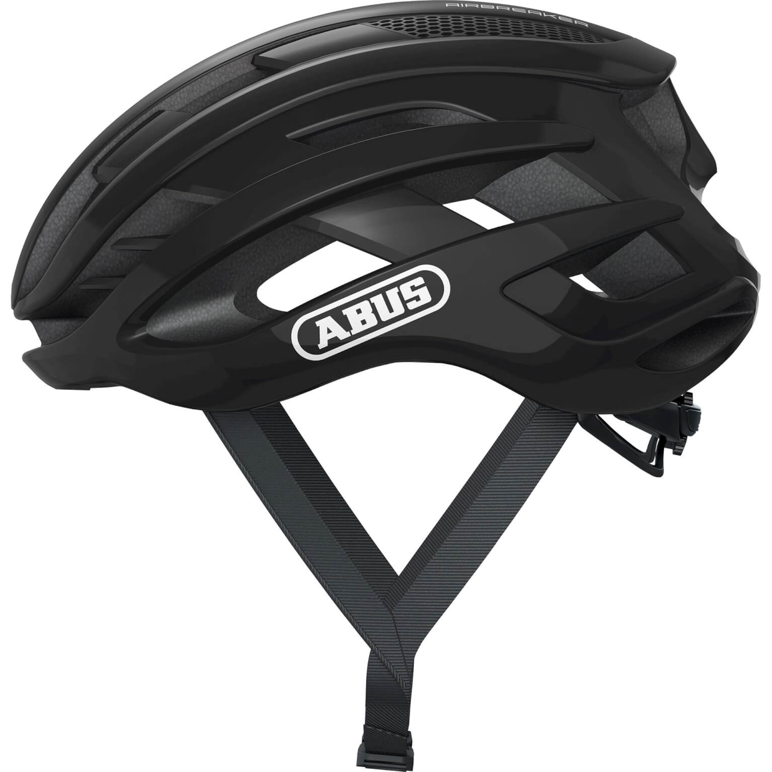 ABUS CASHET Airbreaker Shiny Black S 51-55 cm