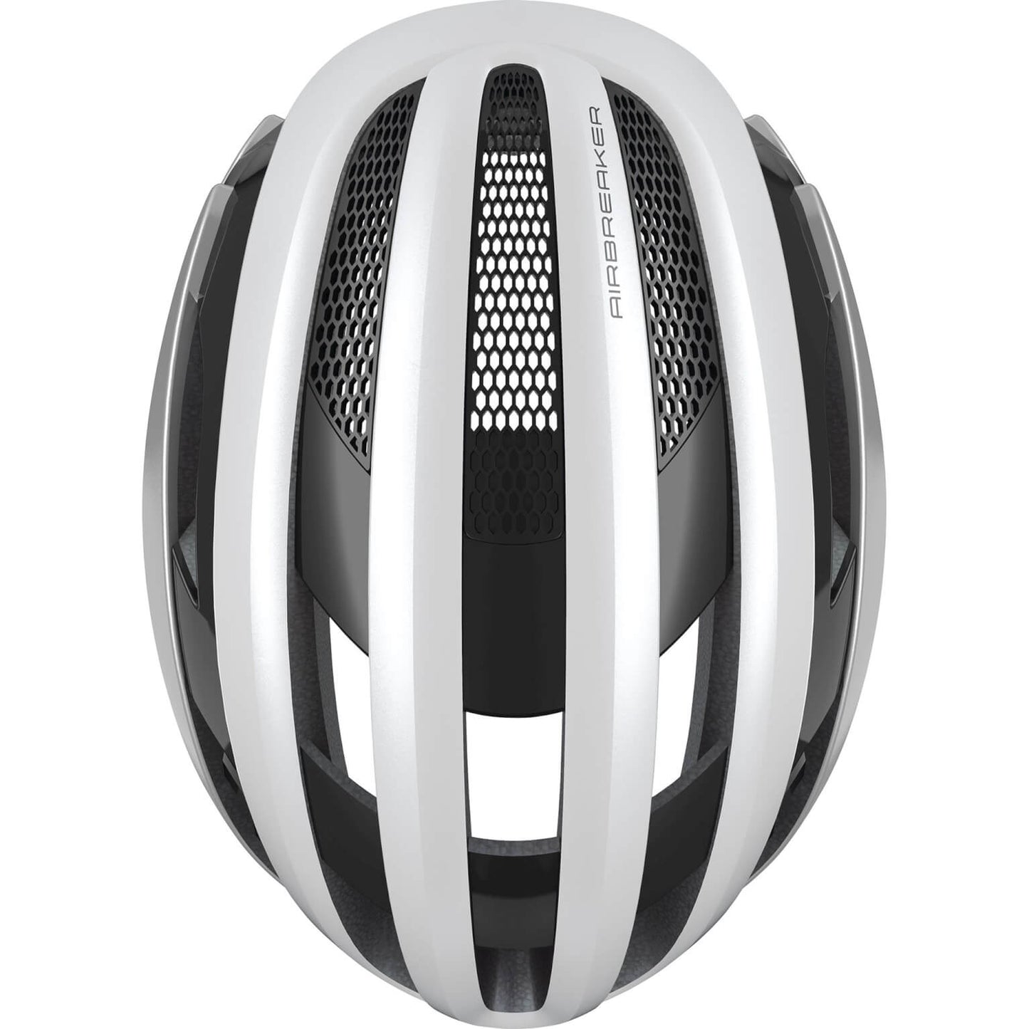 ABUS CASHET Airbreaker Silver White S 51-55 cm