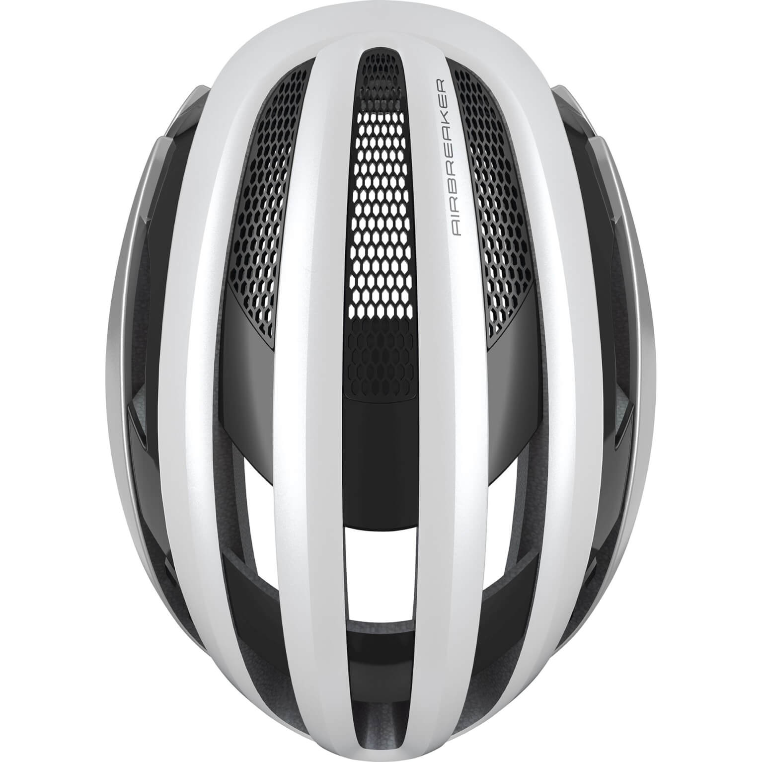 ABUS CASHET Airbreaker Silver White S 51-55 cm