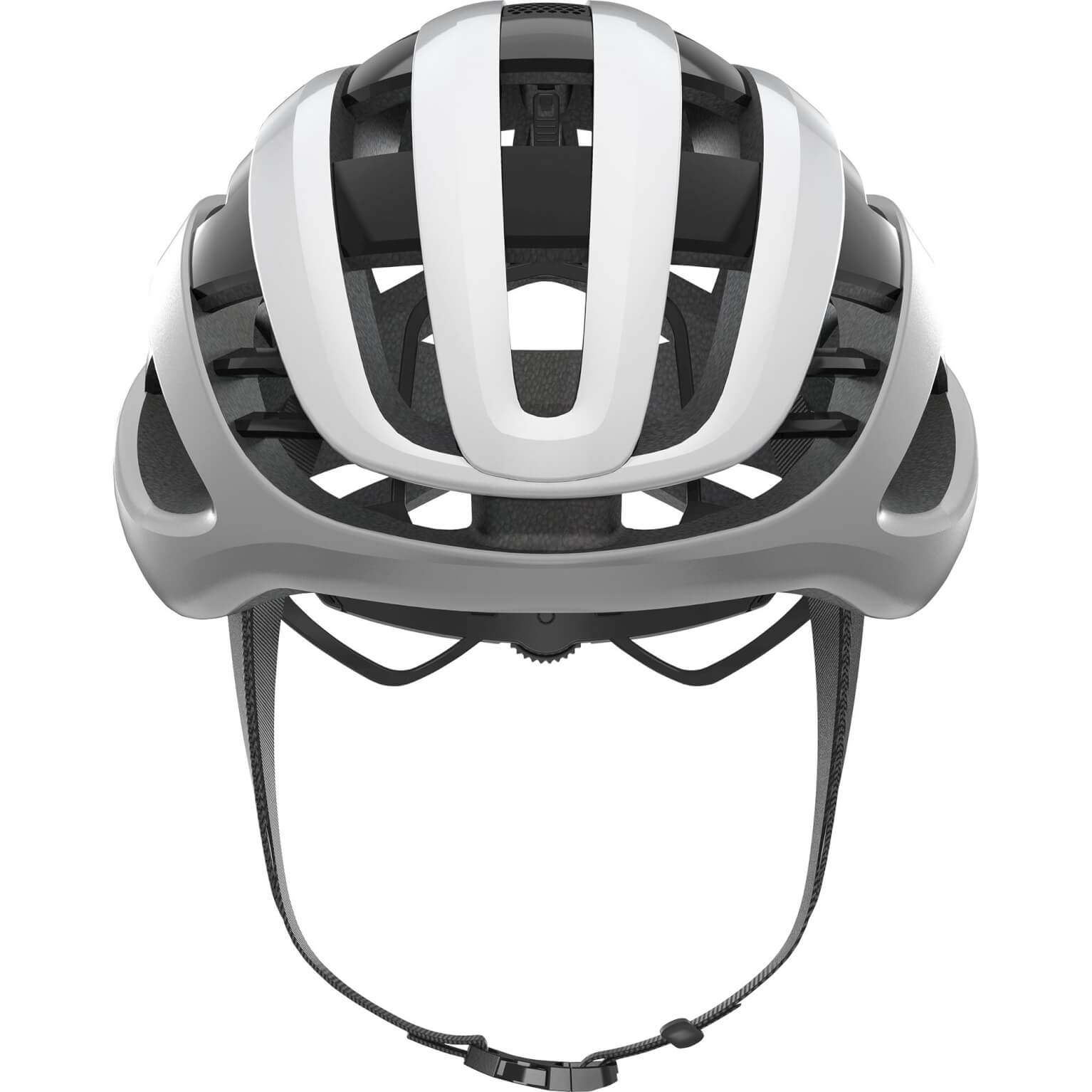 ABUS CASHET Airbreaker Silver White L 59-61cm