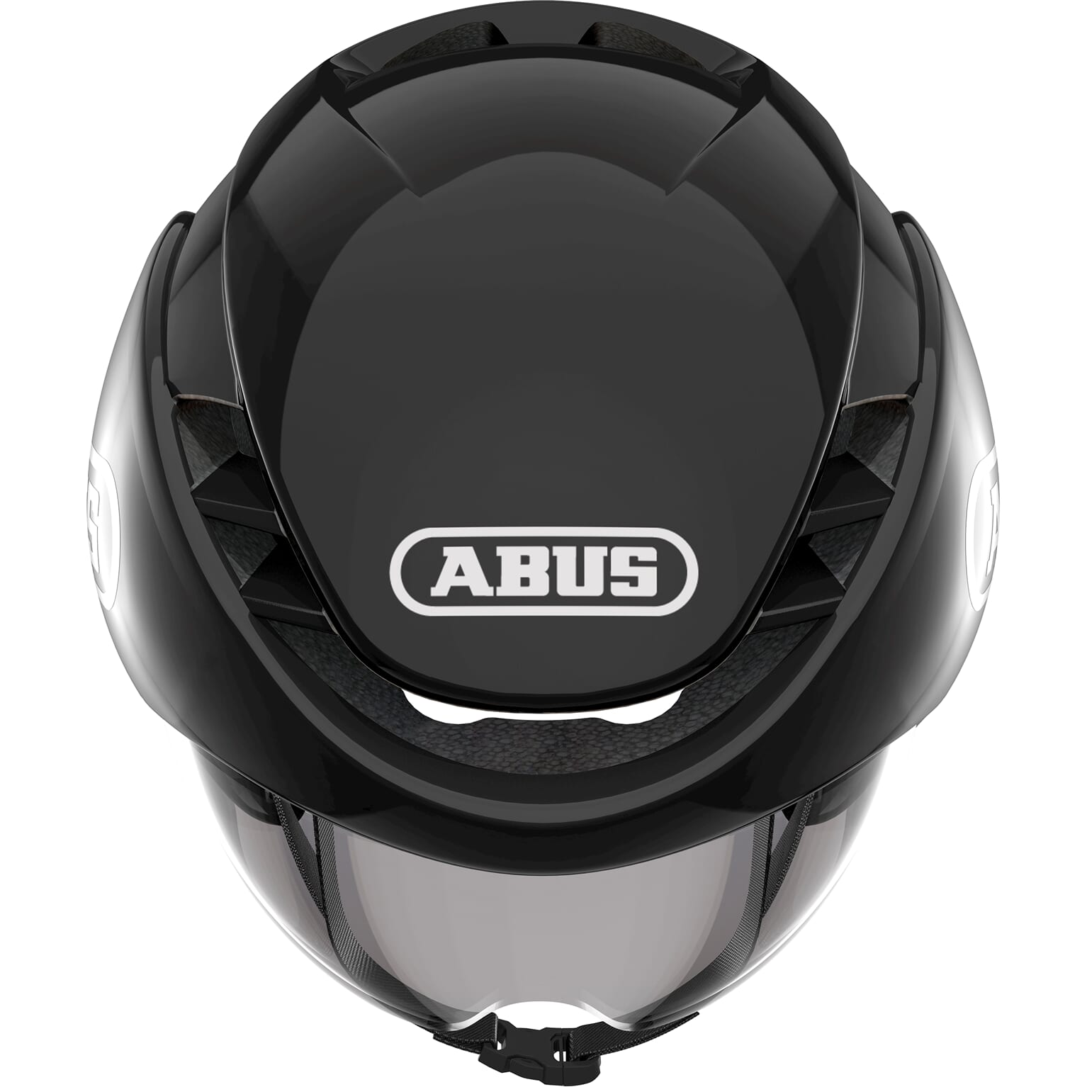 ABUS CASHET Gamechanger Tri Shiny Black S 51-55cm