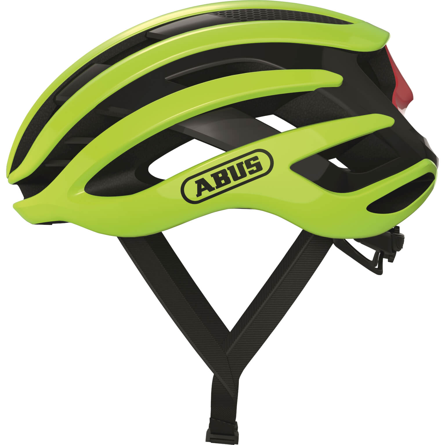 ABUS CASHET Airbreaker Neon Geel M 52-58CM