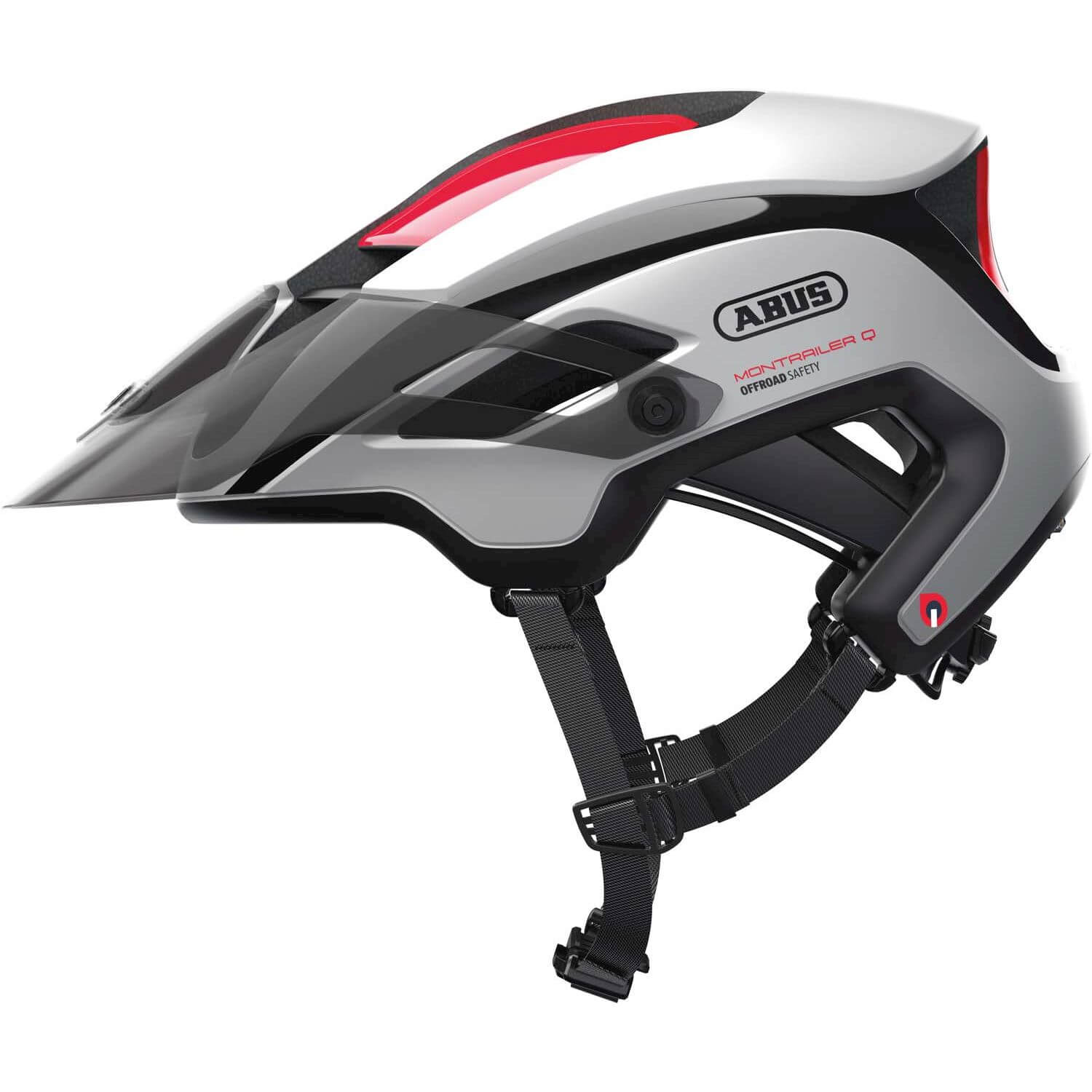 Casque Abus Montrailer Quin Polar blanc M 55-58cm