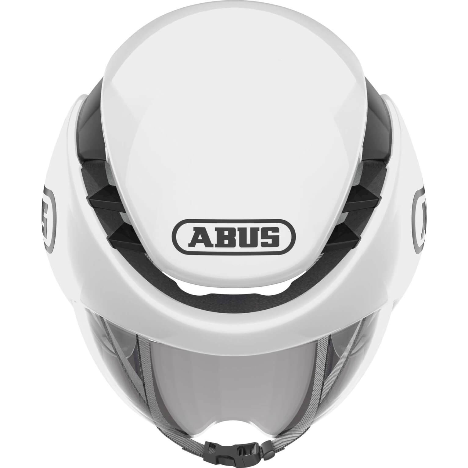 ABUS CASHET GAMECANGER TT Shiny White L 58-61CM