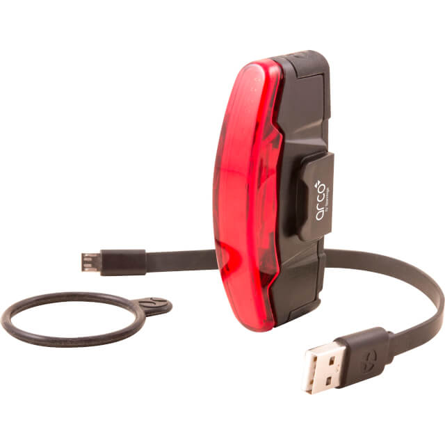 Feu arrière Spanninga tige de selle Arco usb