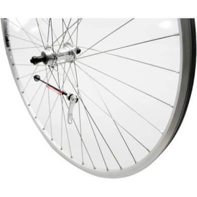 Roue arrière Roland 28 x 1 dropout freewh Race silver spk inox
