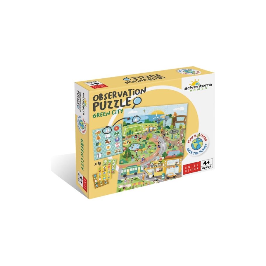 Adventerra Games Puzzle Observation Green City