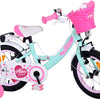 Volare Ashley Children's Bicycle - Girls - 14 pouces - vert - deux freins à main