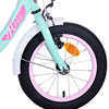 Volare Ashley Children's Bicycle - Girls - 14 pouces - vert - deux freins à main
