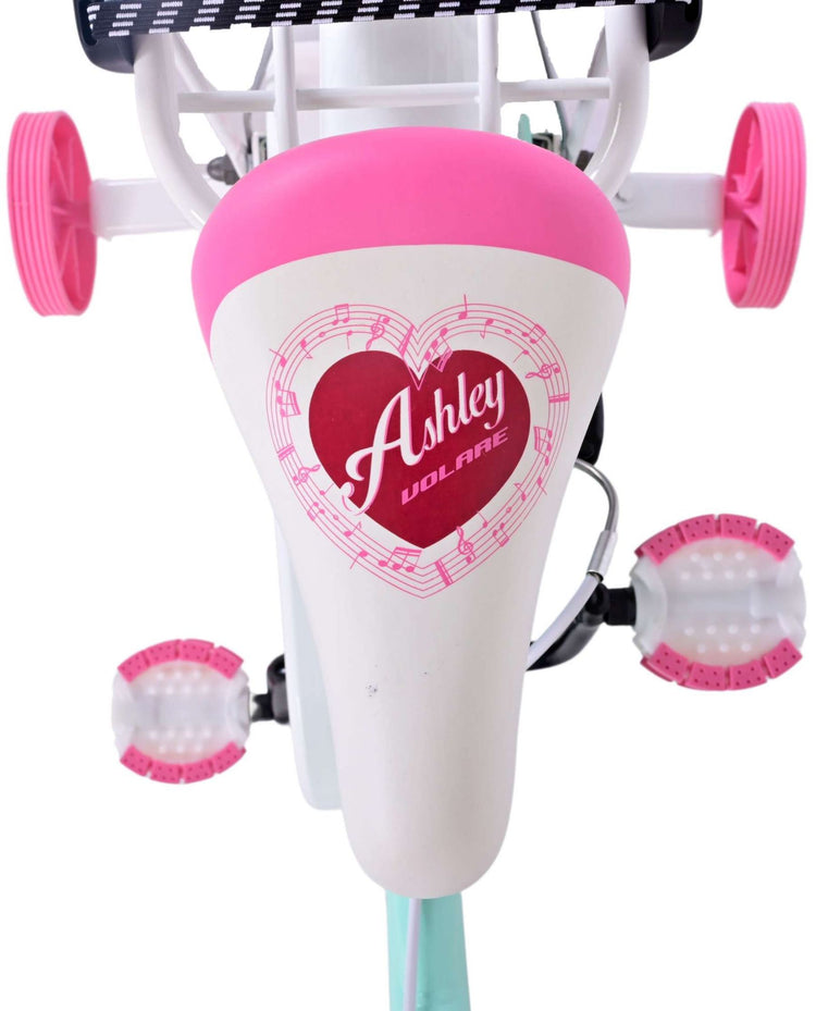 Volare Ashley Children's Bicycle - Girls - 14 pouces - vert - deux freins à main