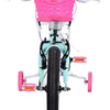 Volare Ashley Children's Bicycle - Girls - 14 pouces - vert - deux freins à main