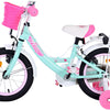 Volare Ashley Children's Bicycle - Girls - 14 pouces - vert - deux freins à main