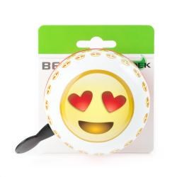 Widek ding dong bel grand sourire coeurs émoticônes sur la carte