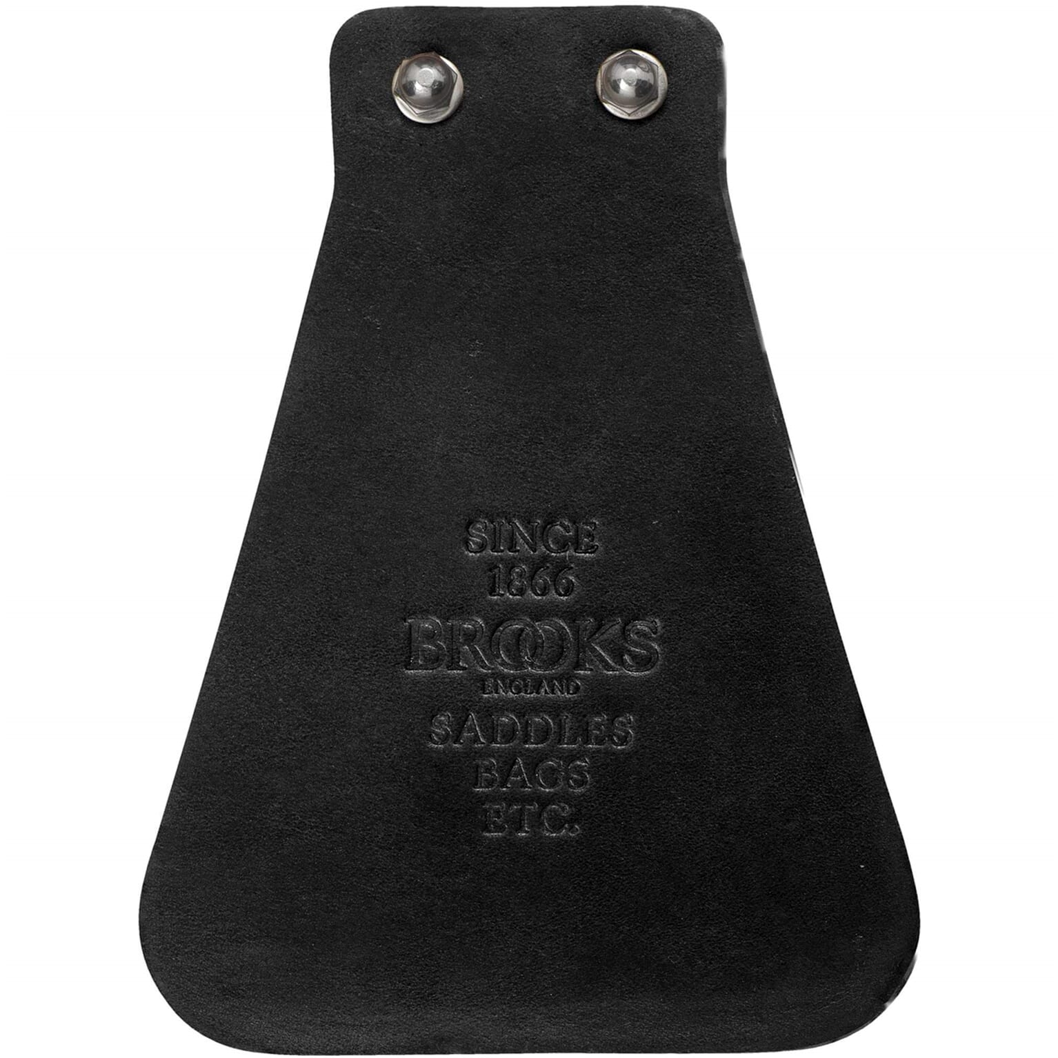 Brooks Spatlap Leather noir