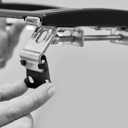 Bobike Rubber Click Go Montage Frame (4 pièces)