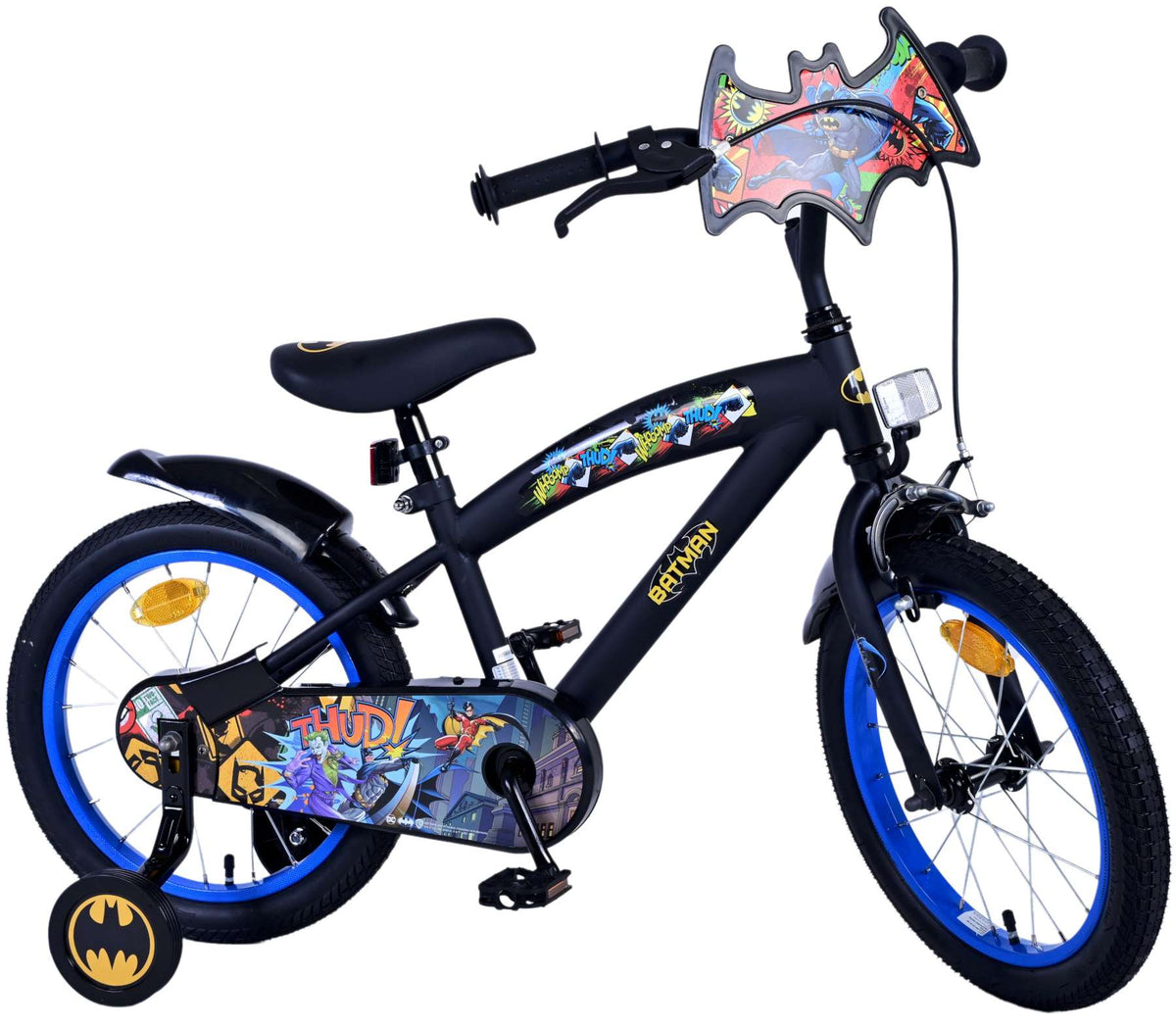 Batman Children's Bike - Boys - 16 pouces - noir