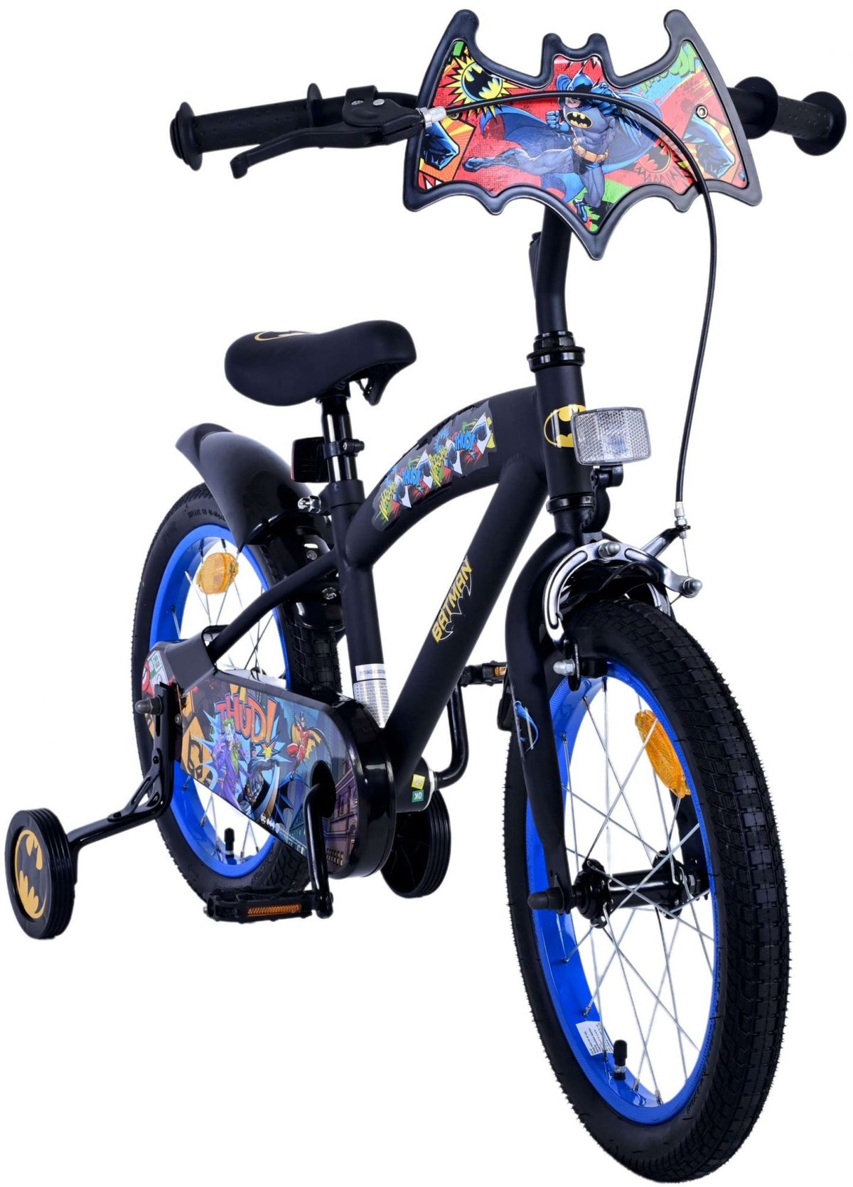 Batman Children's Bike - Boys - 16 pouces - noir