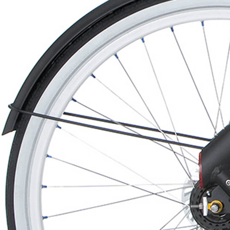 Cortina Fender Rod arrière 28 Blau Black Matt