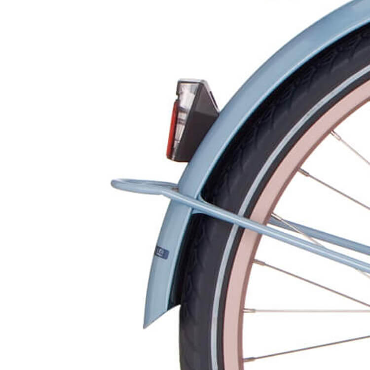 Cortina Fender arrière 26 U4 Effet bleu
