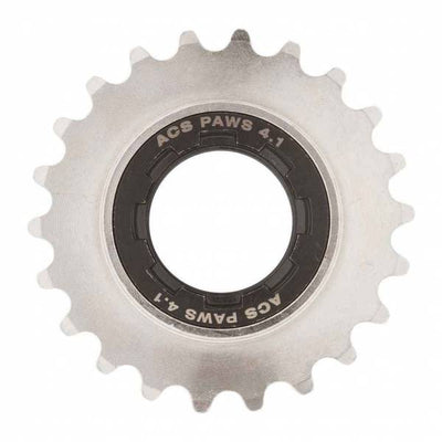 Roue libre 22t 3 32 pattes 4.1 nickel noir