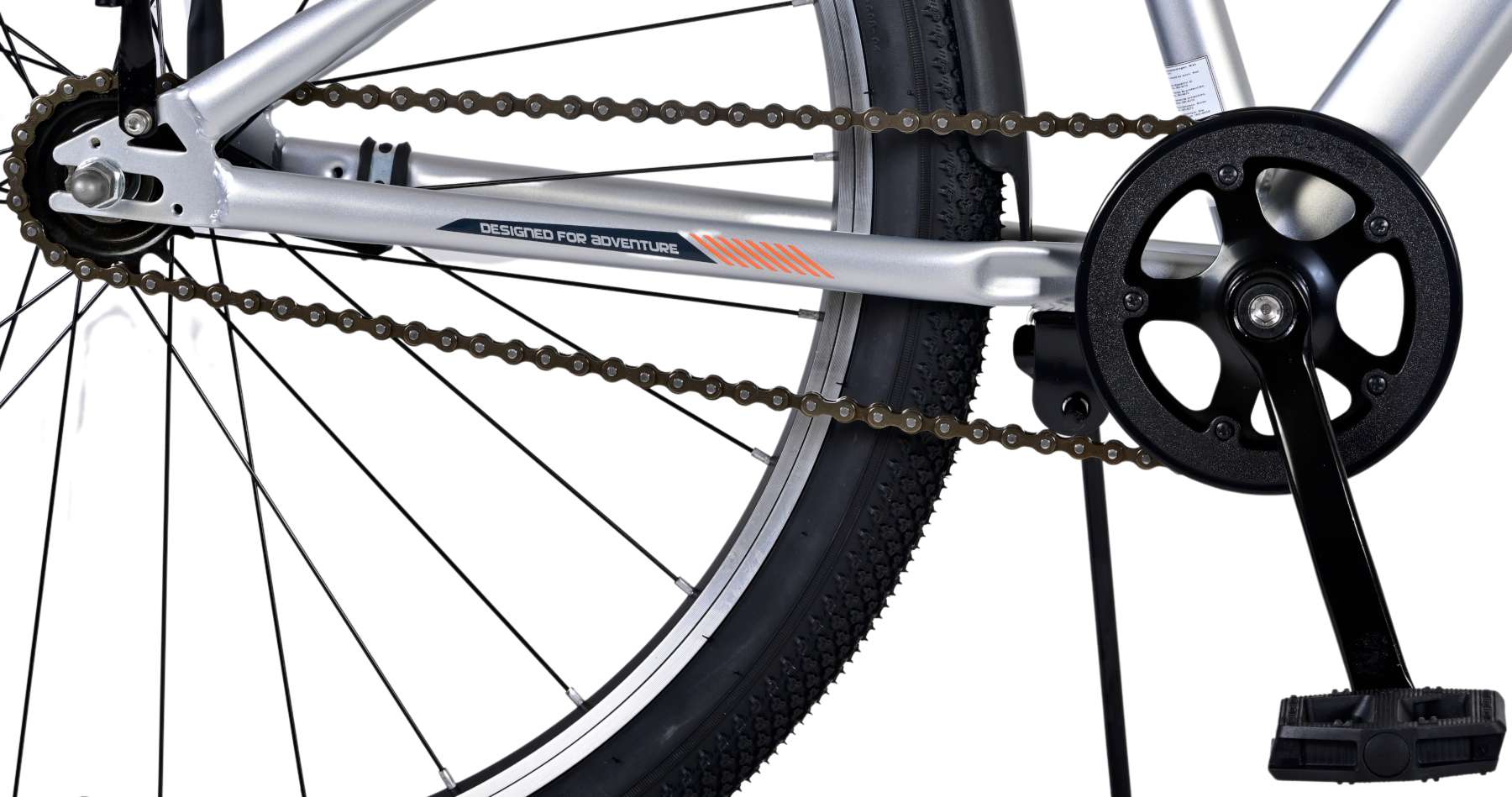 Volare Cross Children's Bicycle - Boys - 26 pouces - Silver