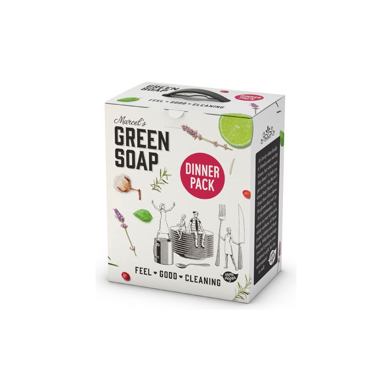 Marcels Green Soap Cleaning Box 6 x Marcel's Perfets de nettoyage de Marcel