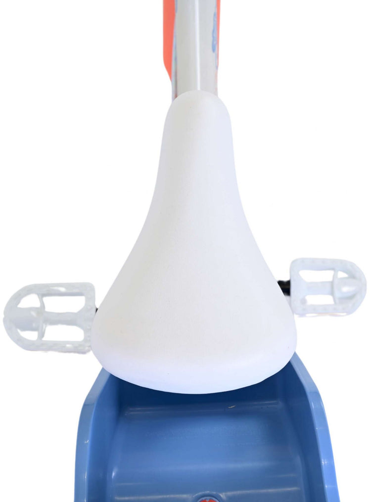 Stitch Stitch Children's Bike Girls 16 pouces Crème Coral Bleu à deux mains Freins