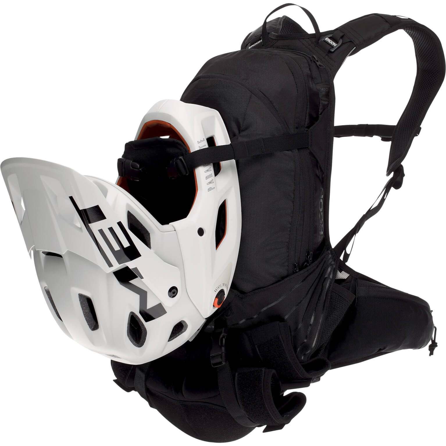 Ergon Ba2 E Protect - All -Mountain Backpack for ActionCams - Black