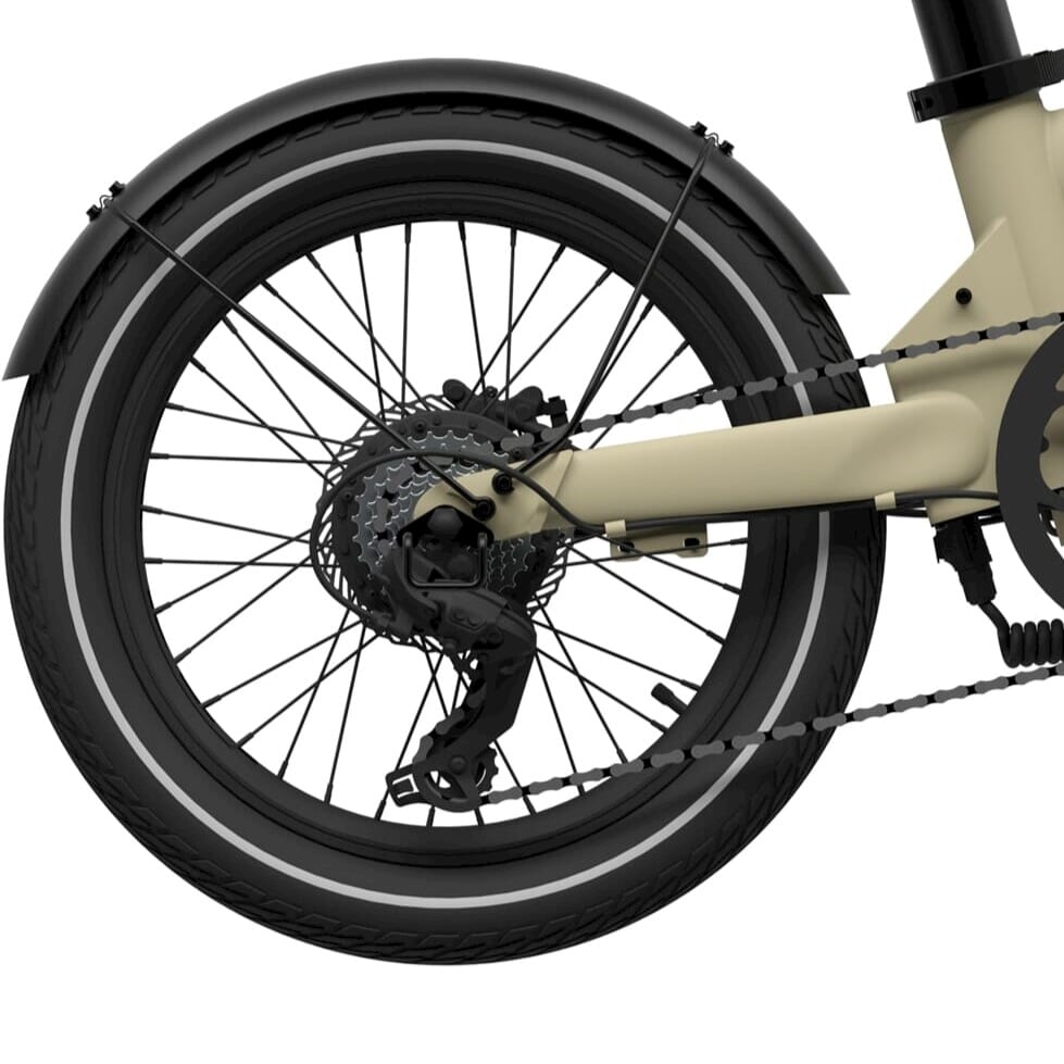 Roue arrière eovolt après-midi v2 20 pouces noir