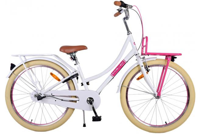 Volare Excellent vélo pour enfants - Girls - 24 pouces - blanc - 3 engrenages