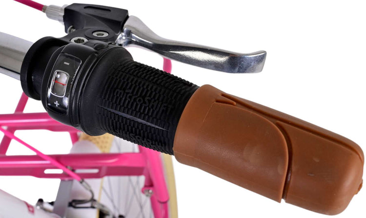 Volare Excellent vélo pour enfants - Girls - 24 pouces - blanc - 3 engrenages