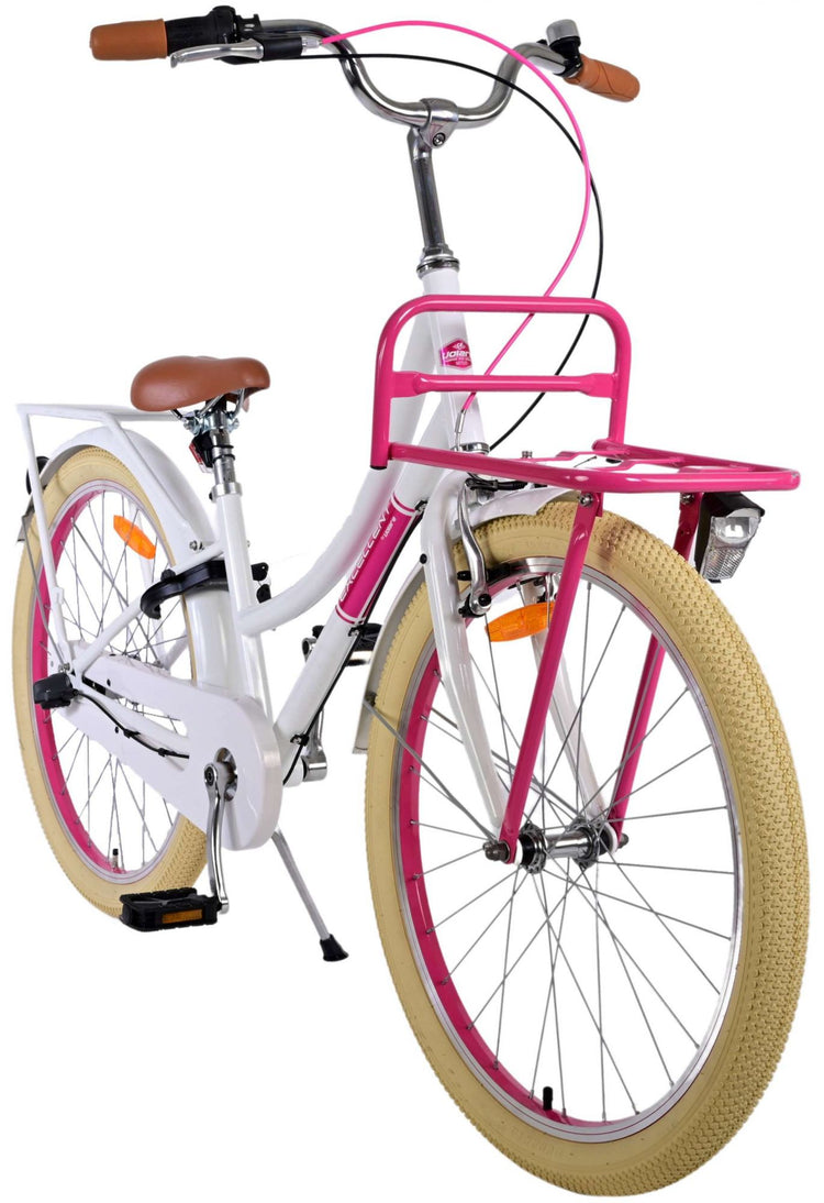 Volare Excellent vélo pour enfants - Girls - 24 pouces - blanc - 3 engrenages